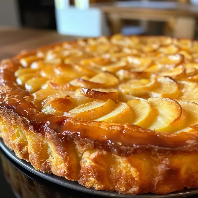 Close-up of a slice of sugar-free plum cake with a moist texture and visible plums.