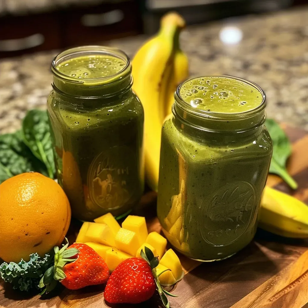 Side view of prepared smoothie packs featuring vibrant ingredients.