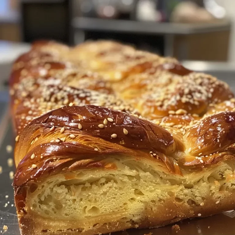Close-up view of a freshly baked Traubenauflauf with visible grape topping.